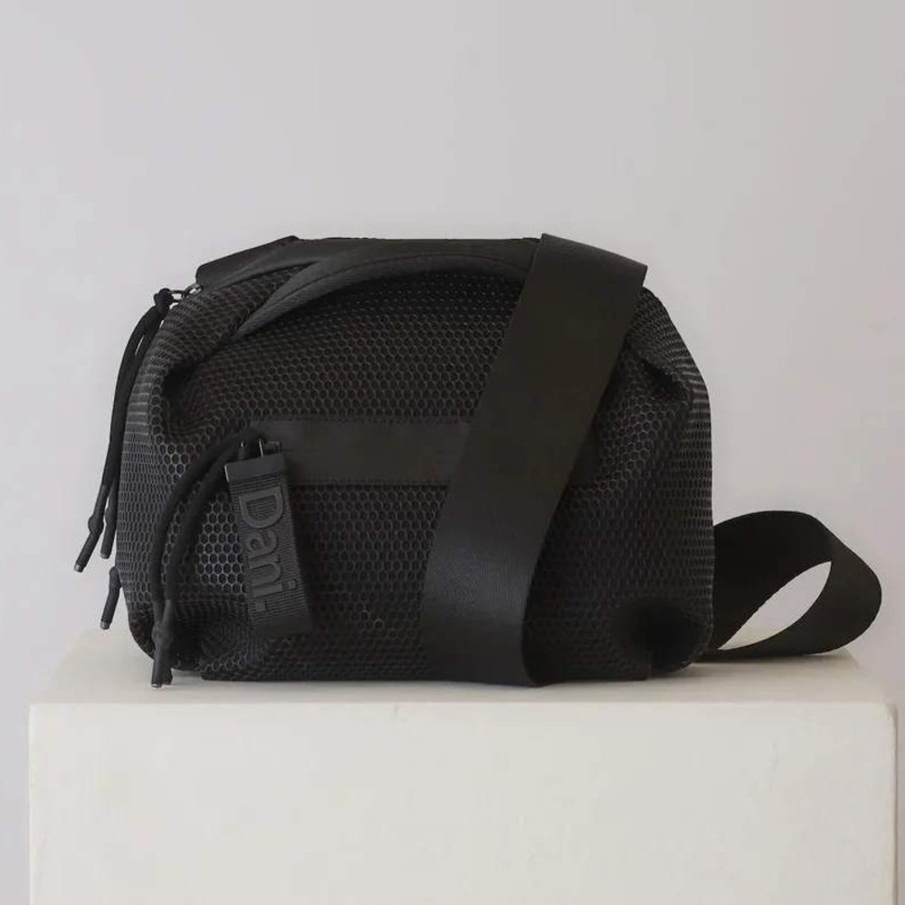 Daniella Lehavi bonnie designer crossbody vegan bag noir